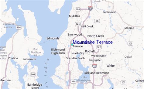 Mountlake Terrace Tide Station Location Guide