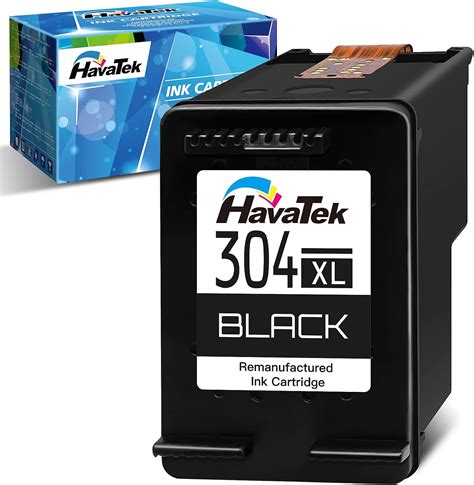 Havatek 304 Black Ink Cartridge 304 Xl Remanufactured For Hp 304 Ink Cartridges Compatible With