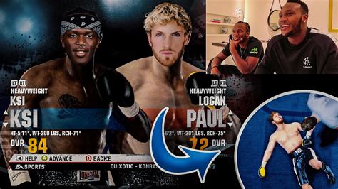 Ksi Vs Logan Paul 2 Full Fight Virtual Youtube