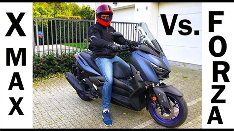 Honda Forza Vs Yamaha X Max Test Pl Muzyk Je Dzi Youtube