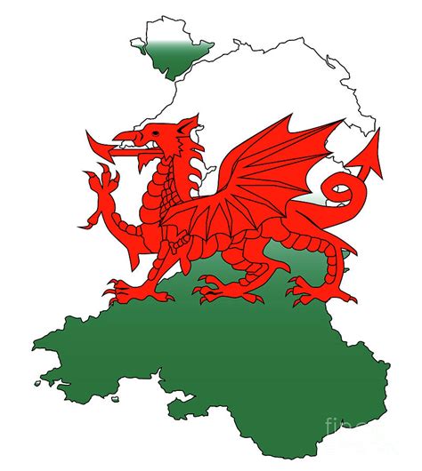 Wales And The Dragon Digital Art By Bigalbaloo Stock Pixels