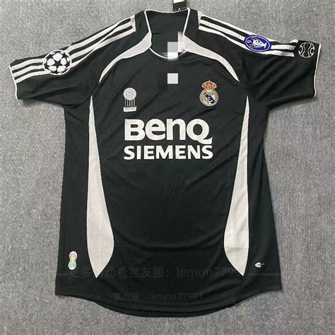 Camisa Da Temporada Retro Do Real Madrid Uniforme De Futebol