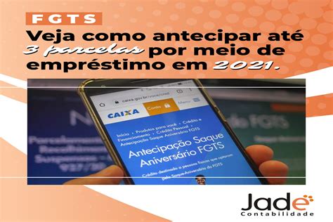 Antecipa O Saque Anivers Rio Fgts Escrit Rio Jade Contabilidade