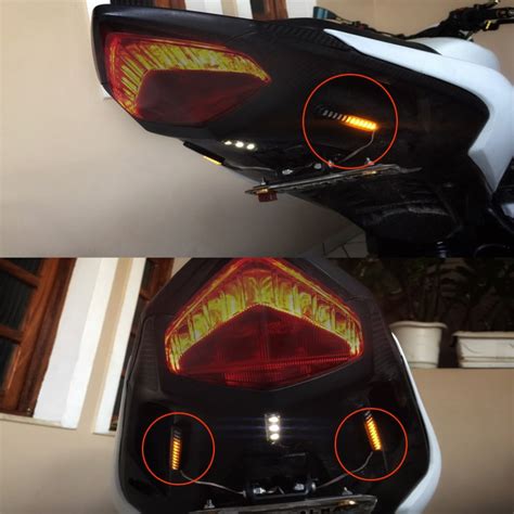 Jual Maluokasa Lampu Indikator Rem Dan Sein Sepeda Motor Led Qm