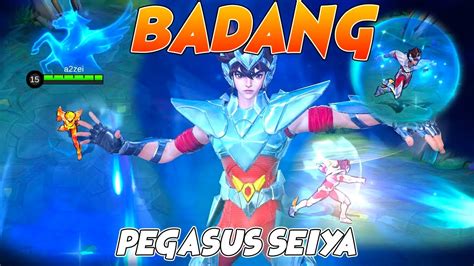 Badang Pegasus Seiya Mlbb Skin Spotlight Youtube