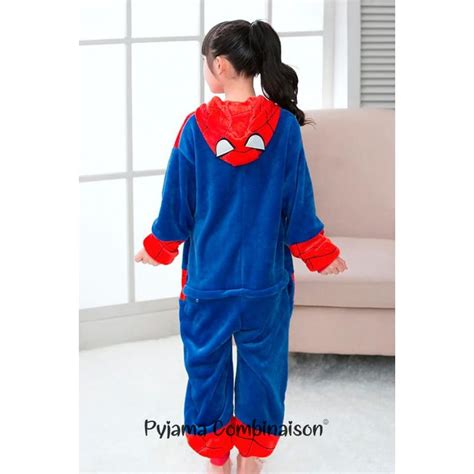 Pyjama Spiderman Fille Pyjama Combinaison