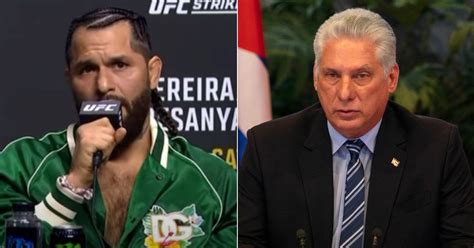 Jorge Masvidal Arremete Contra D Az Canel Antes De Pelea De Ufc