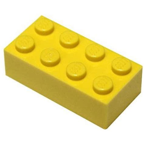 LEGO Parts And Pieces Yellow Bright Yellow 2x4 Brick