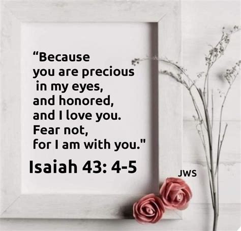 You Are Precious Isaiah 43 Relationships Love Letter Board I Love