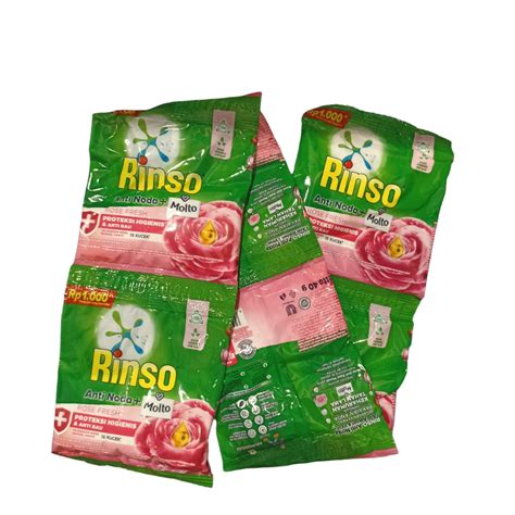 Jual RINSO Anti Noda Molto Detergen Bubuk Deterjen Bubuk Rose Fresh