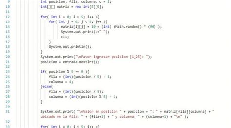 Arrays Java Posicion Exacta De Un Valor En Matriz Tutorias Co