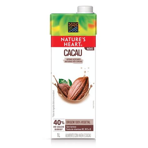 Natures Heart Cacau E Arroz 1l Supermercado Savegnago