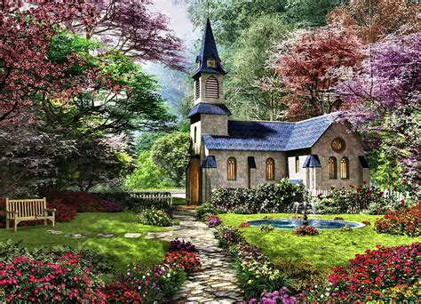 Spring Chapel Wallpapers Wallpaper Cave