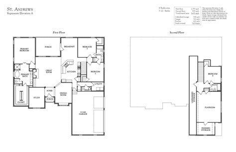 St Andrews Nashville Luxury Home Plans Turnberry Homes