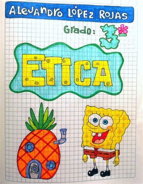 BOB ESPONJA Dibujitos Sencillos Formas De Marcar Cuadernos