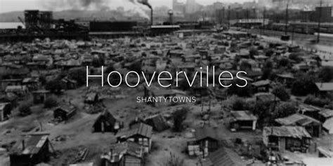 Hoovervilles