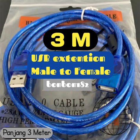 Jual Usb Extension 3 Meter Dan 1 5 Meter Shopee Indonesia