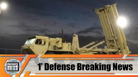 Lockheed Martin Billion Contract To Produce Thaad Missile Systems