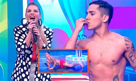 Johanna San Miguel Qued En Shock Por Sensual Baile De Ra L Carpena En Vivo