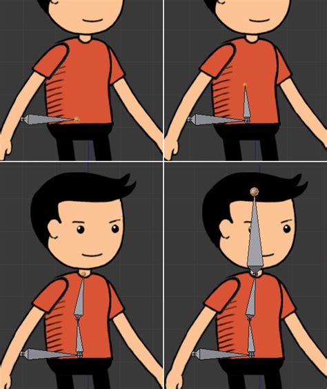 How To Rig A 2d Character In Blender For Cut Out Animation Or Explainer