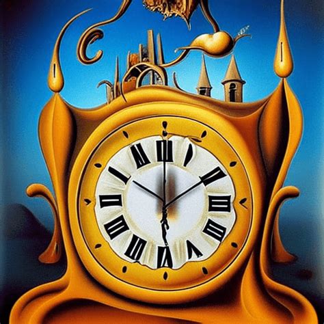 Salvador Dali Melting Clocks