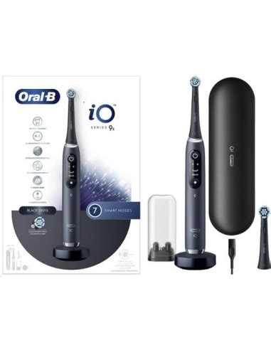 Oral B Io Serie Nero Spazzolino Elettrico Testine