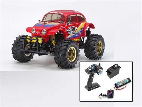 Tamiya Rc Monster Beetle Steerwheel Bundle