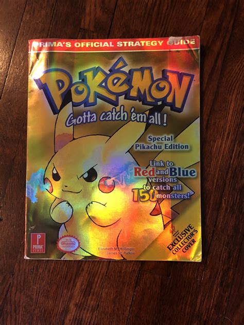 Found This Old Pokémon Yellow Guide From ‘99 When Going Through Old