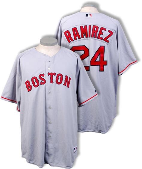 2007 Manny Ramirez Boston Red Sox Game Worn Jersey