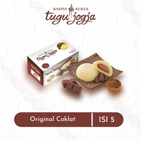 Bakpia Kukus Tugu Jogja Original Cokelat Mini Pack Lazada Indonesia