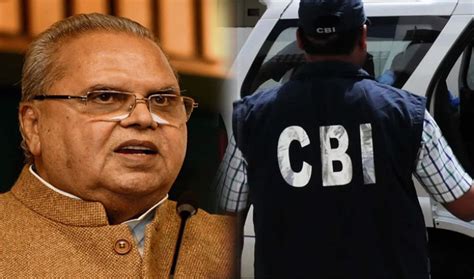 Former Jandk Governor Satya Pal Maliks Premises Raided By Cbi The