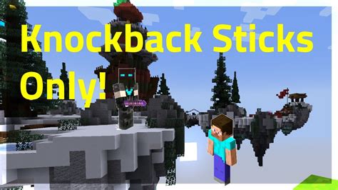 Hypixel Bedwars But With Knockback 1 Sticks Only YouTube