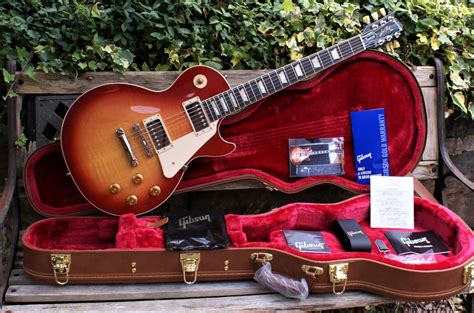 New 2021 Gibson Usa Les Paul Standard 50s In Heritage Cherry Sunburst Wohsc And All Candy