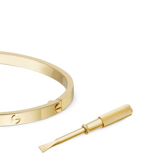 Cartier Small Yellow Gold Love Bracelet Harrods Uk