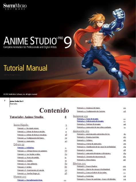 Anime Studio Pro 9 Tutorial Manual - En.es | PDF | Point and Click ...