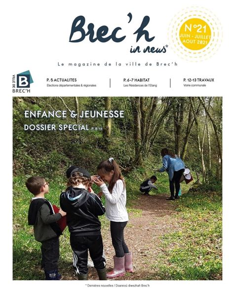 Brec H In News N21 Mi Juin Mi Septembre 2021 Mairie De Brec H