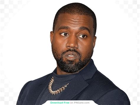 Kanye West In A Black Suit And A Gold Chain Around His Neck Png Image Download For Free Pngate