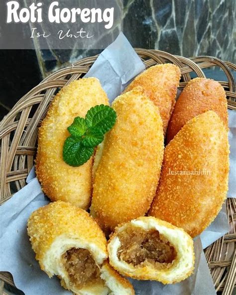 Cara Membuat Roti Goreng Isi Kelapa