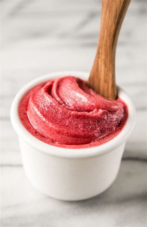 Raspberry Rhubarb Sorbet Artofit