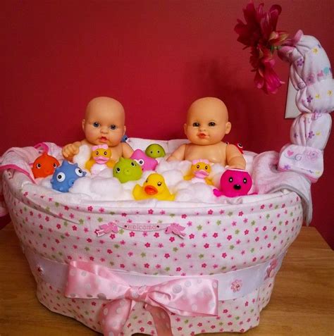 Bathtub diaper cake! Twinning!! Creative Baby Cakes by Kelly | Diaper cake, Baby cake, Cake