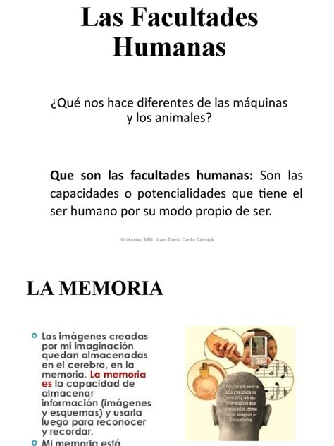 Las Facultades Humanas Pdf