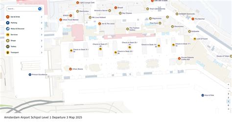 Amsterdam Airport Schiphol Map (Most Up-To-Date) - All Maps