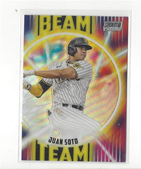 2022 Topps Stadium Club Beam Team BT 4 Juan Soto For Sale Online EBay