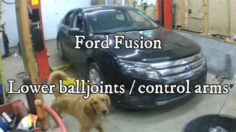 Ford Fusion Control Arm And Ball Joint Replacement Youtube