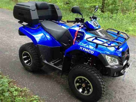 Kymco MXU 300 R Blau Ca 800 Km Bj 2011 Quad Bestes Angebot Von Quads