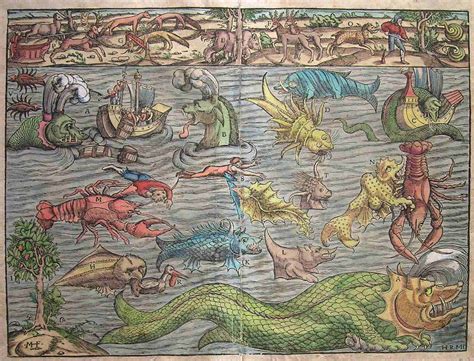 SEA MONSTERS MUNSTER S SEA MONSTERS Michael Jennings Antique Maps