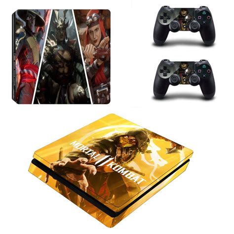 Mortal Kombat Ps Slim Skin Sticker Decal For Playstation Console And