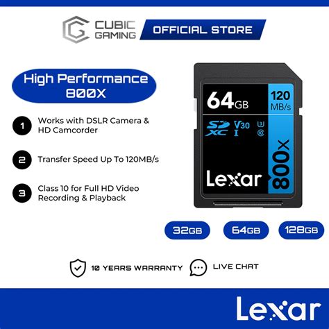 Lexar High Performance X Sdcard Sdhc Sdxc Uhs I Class U Memory