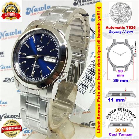 Jual Seiko Snke K Automatic Blue Dial Jam Tangan Pria Snke