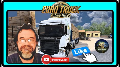 Acelerando Ao Vivo Euro Truck Simulator Mapa Rotas Brasil